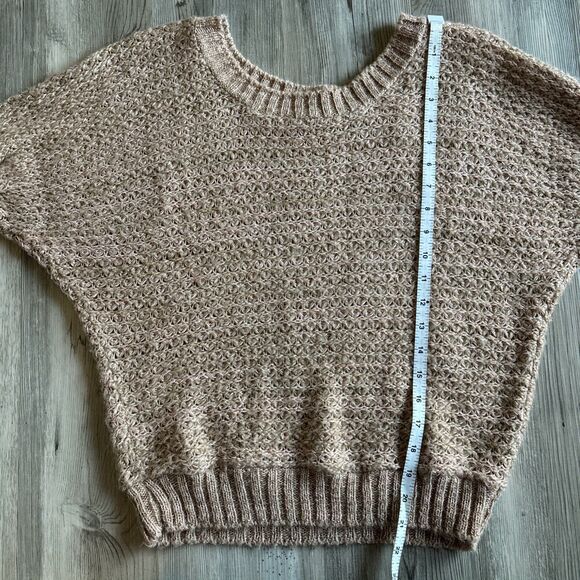 Delia*s Vintage Y2K Made In USA Pink & Beige Sweater - Medium Relaxed Fit - Picture 8 of 10